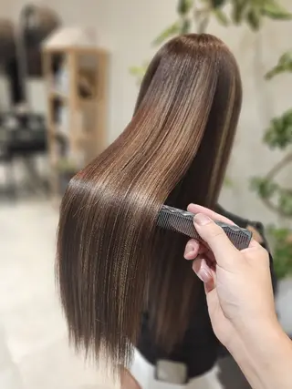 ロング カラー 【髪質改善美容師】t occa茨木篠原健太のヘアスタイル