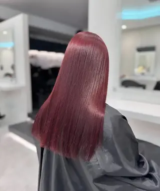 カラー 🍒renka🍒 ボブ/ショート/暖色のヘアスタイル