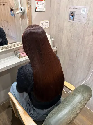 ロング 田代 歩奈のヘアスタイル