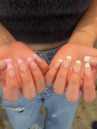 ネイル 文 /個性派ネイルのネイルデザイン
