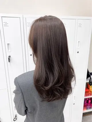 セミロング 磯部 拓磨のヘアスタイル