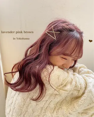 セミロング カラー エクステ/ハイトーン 🐏☁️miminaのヘアスタイル