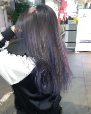 セミロング カラー ピンクベージュ/新潟 万代/高橋桃葉🍑のヘアスタイル