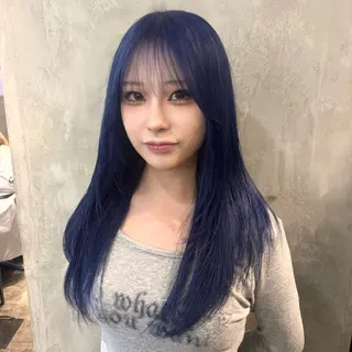 ロング カラー ☪ ‎ハイトーン信者 ☪️yumeka🪩のヘアスタイル