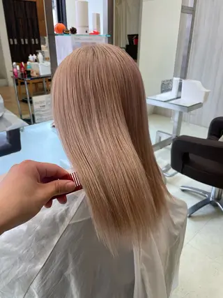ミディアム カラー ✨トレンド特化美容師 WILL上村 拳吾のヘアスタイル