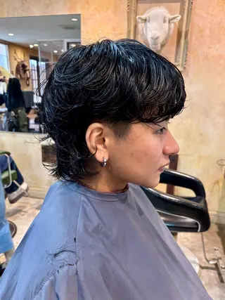 ショート パーマ iki所属・パーマstyle てるてるのヘアスタイル