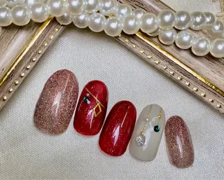 ネイル ネイルPetit Ribbonのネイルデザイン