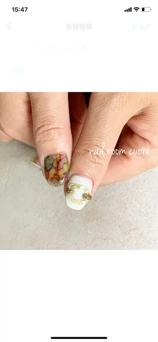 ネイル nail room  cuore所属・松尾 典子のネイルデザイン