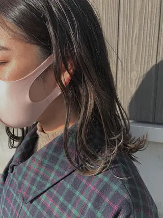 ミディアム カラー umi所属・NAKAGAWA YUICHIのヘアスタイル