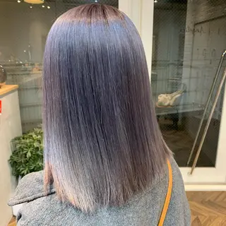 ミディアム マホ/日吉/髪質改善 /レイヤー/ガーリーのヘアスタイル