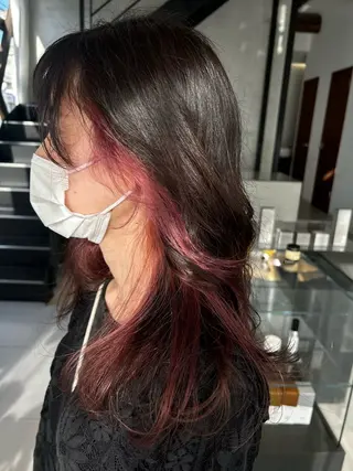 セミロング カラー Shall hair design所属・黒田 友莉のヘアスタイル