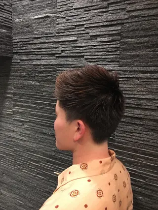 ショート メンズ ヒロ銀座所属・牧 颯斗のヘアスタイル