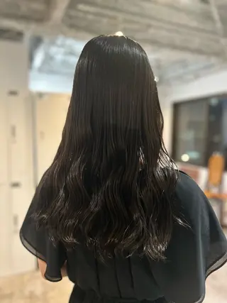 ロング カラー ヘアアレンジ 🎀suzuna 透明感colorのヘアスタイル