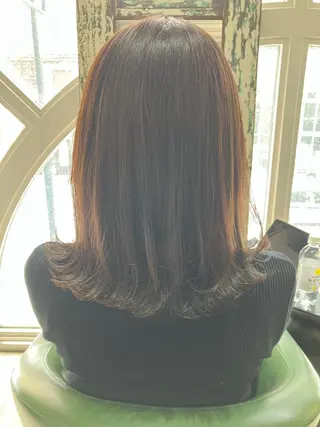 セミロング カラー 🍀髪質改善、カラー TAICHI🍀のヘアスタイル