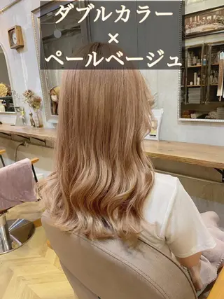 セミロング カラー エクステ指名No.1 【店長】橘田のヘアスタイル