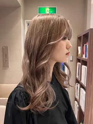 ロング カラー dogstar小林諒 レイヤー/パーマのヘアスタイル