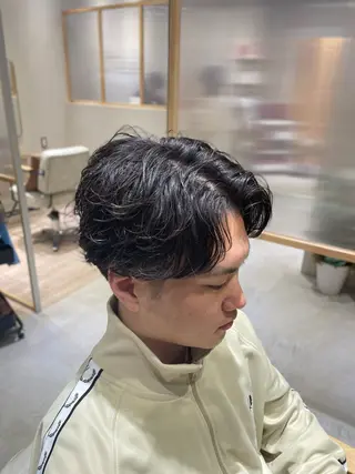 ショート パーマ メンズ 【髪質改善サロン】 🌟だいち🌟のヘアスタイル