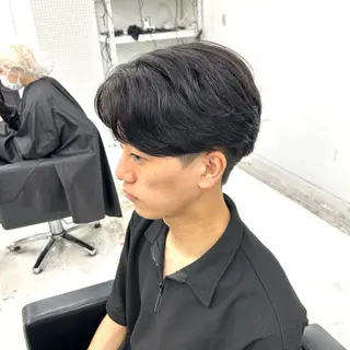 ショート パーマ メンズ 【メンズパーマ特化】 🍏網中勇喜のヘアスタイル