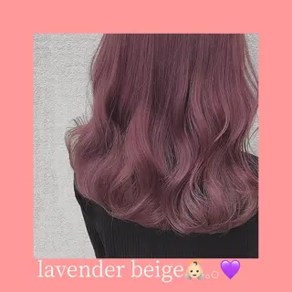 セミロング カラー aoi/暖色カラー/ プツッとボブ🎀のヘアスタイル