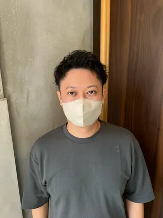 ショート メンズ 髪質改善|縮毛矯正 ◎店長◎Keitaのヘアスタイル