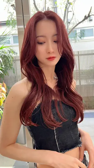 ロング カラー belle 表参道 terrace所属・抜きっぱなしブロンド /ハイトーン/カナタのヘアスタイル