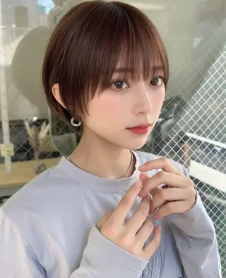 ショート sand 池袋所属・似合わせ小顔カット 桃花🎀のヘアスタイル