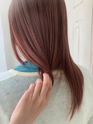 ロング カラー fio マナミのヘアスタイル