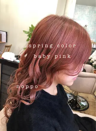 ロング カラー noppo所属・NOPPO 和泉市 美容室/奥村 飛鳥のヘアスタイル