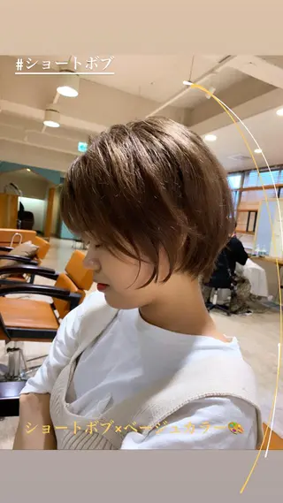 ショート 🍋似合わせ✖️ ｼｮｰﾄﾍｱ🍋早田のヘアスタイル