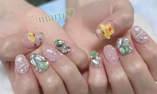 ネイル まるみ ♡のネイルデザイン