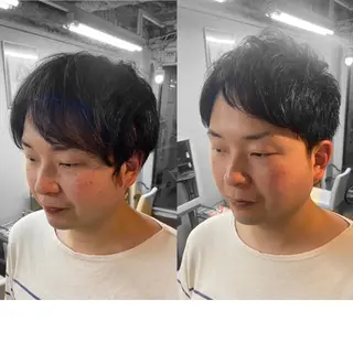ショート コムシェ 薄毛専門美容師のヘアスタイル