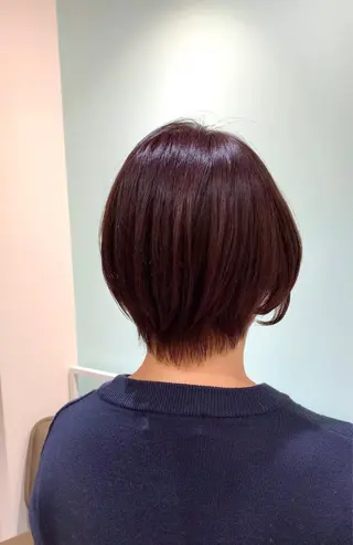 ショート 森山 佳小里/カラー /似合わせカットのヘアスタイル