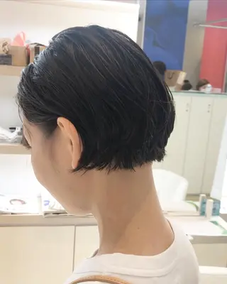 ショート toe トエ所属・KAZUKI .のヘアスタイル