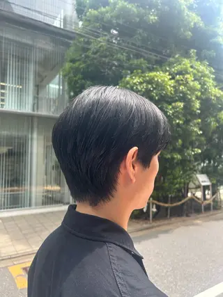 ショート メンズ RENJISHI  omotesando所属・🌈🧡ヤマダ ヒロナ🌈🧡のヘアスタイル