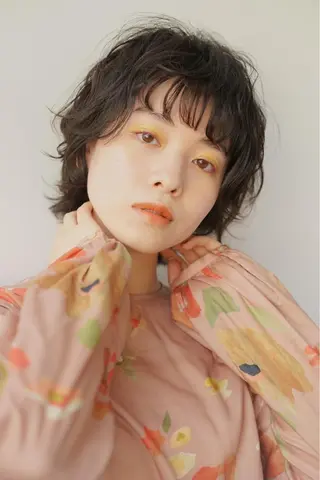 ショート 骨格/顔タイプ/ パーソナルカラー菅原のヘアスタイル