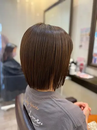 ミディアム カラー ルービック 梅田茶屋町店のヘアスタイル