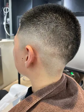 ショート CHROM TOKYO ALT所属・🔥メンズ専門🔥 佐々木　パーマ大人気のヘアスタイル