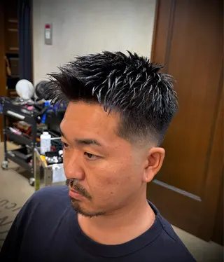 ショート Dorcus barber quality style ドルクス上野店 バーバーショップ所属・坂本 虹昂のヘアスタイル