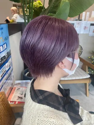 ショート カラー 高木 櫻のヘアスタイル