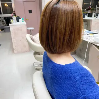 ショート カラー パーマ Lemupu所属・坂本 沙也加のヘアスタイル