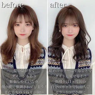 ロング カラー 女性が憧れる ショート/角田愛和のヘアスタイル