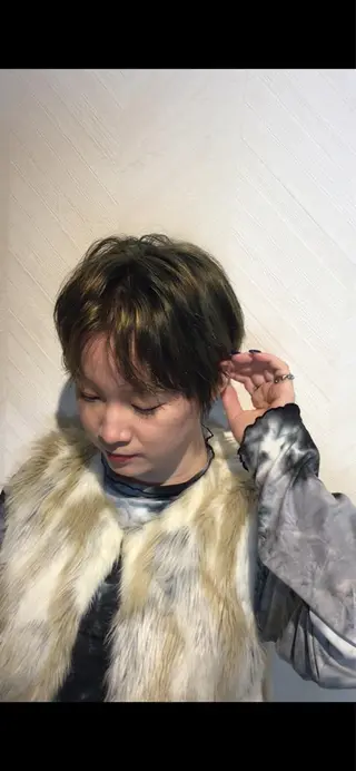 ショート やまぐち まりんのヘアスタイル