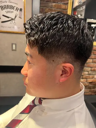 パーマ 森田 健斗のヘアスタイル