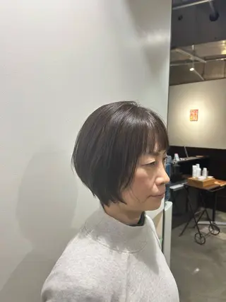 ショート unsarto所属・レイヤー💫パーマ 🌙 nanacoのヘアスタイル