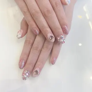 ネイル 韓国風✨髪質改善✨ 縮毛矯正✨松浦知奈美のヘアスタイル