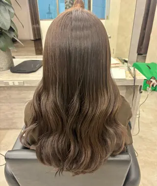 カラー 暖色/髪質改善/ ツヤ髪🎀本田愛来のヘアスタイル