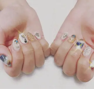 ネイル 山中 あいのネイルデザイン