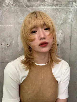 ミディアム [Eurica] muaのヘアスタイル