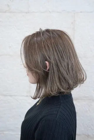 ミディアム カラー ヘアアレンジ ひな 🕯️🤎のヘアスタイル