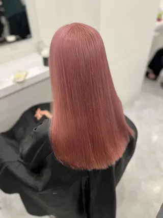 ロング カラー 🫧うる艶トレンド 🫧透明感カラーのヘアスタイル